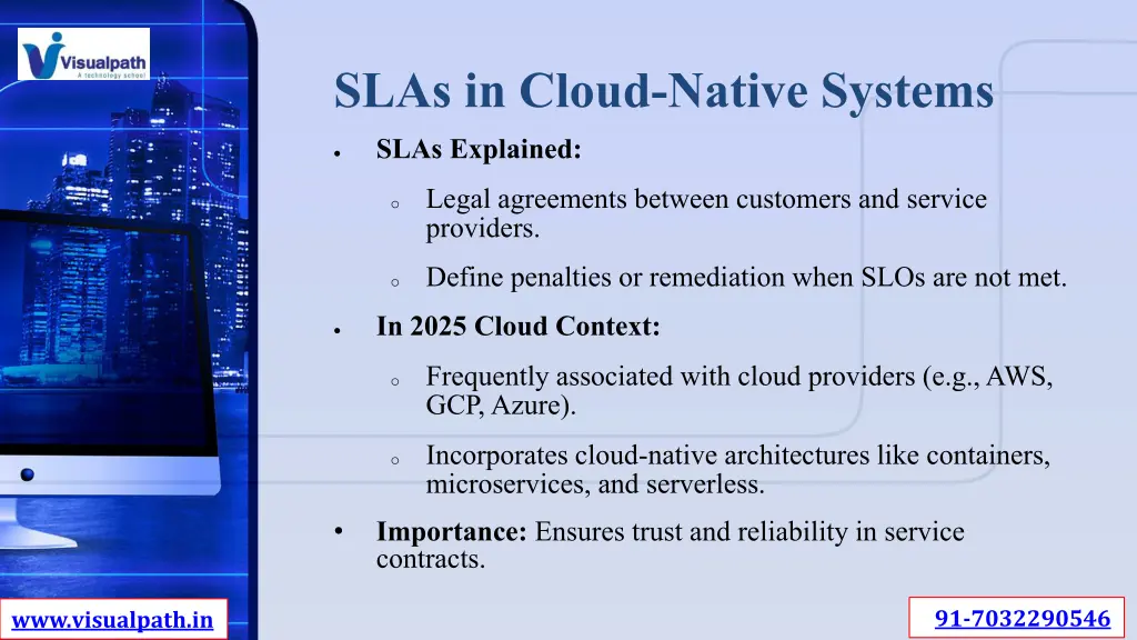 slas in cloud native systems