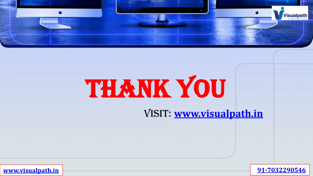 thank you thank you visit www visualpath in