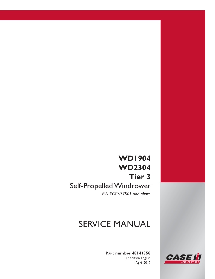 wd1904 wd2304 tier 3