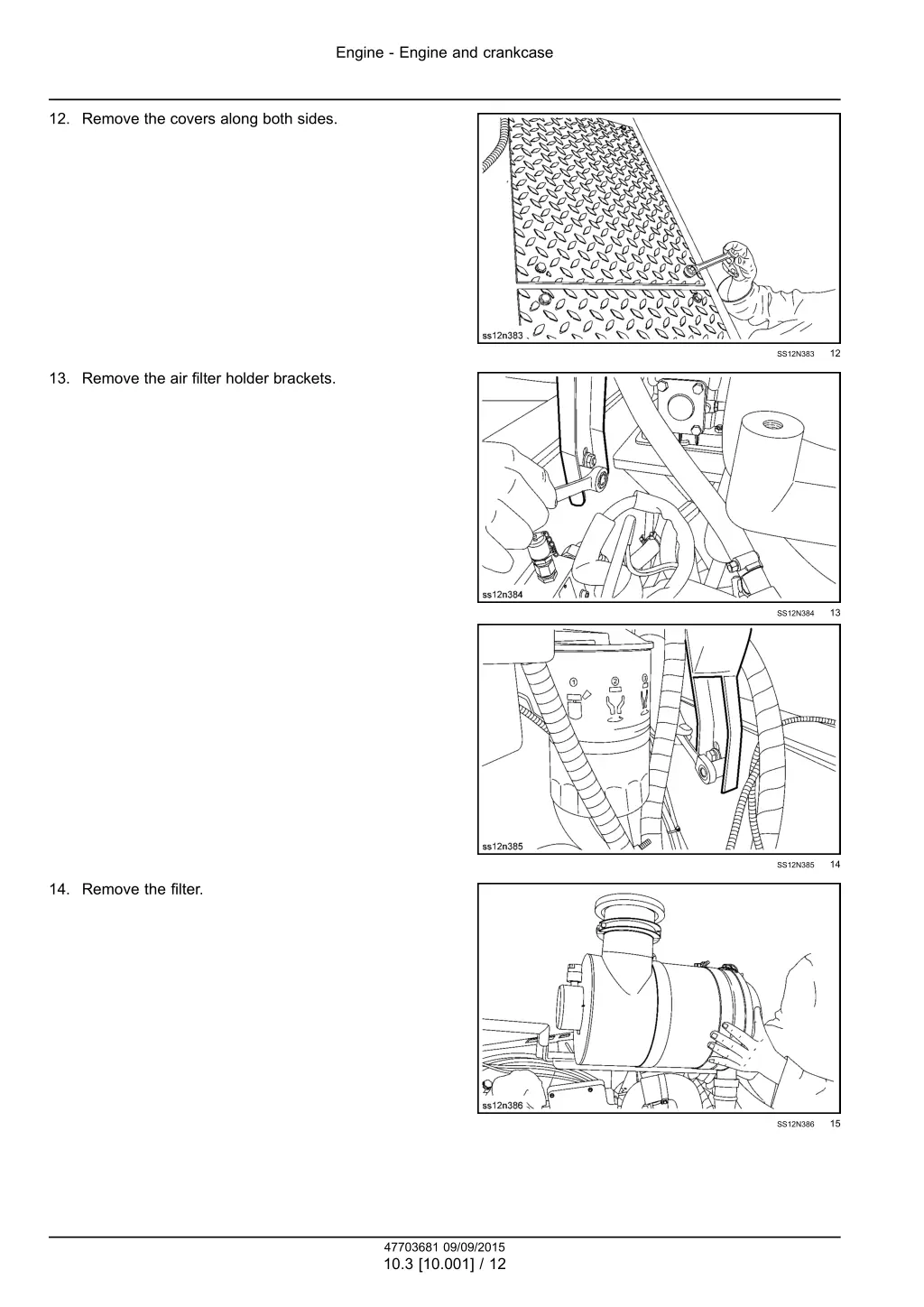 engine engine and crankcase 4