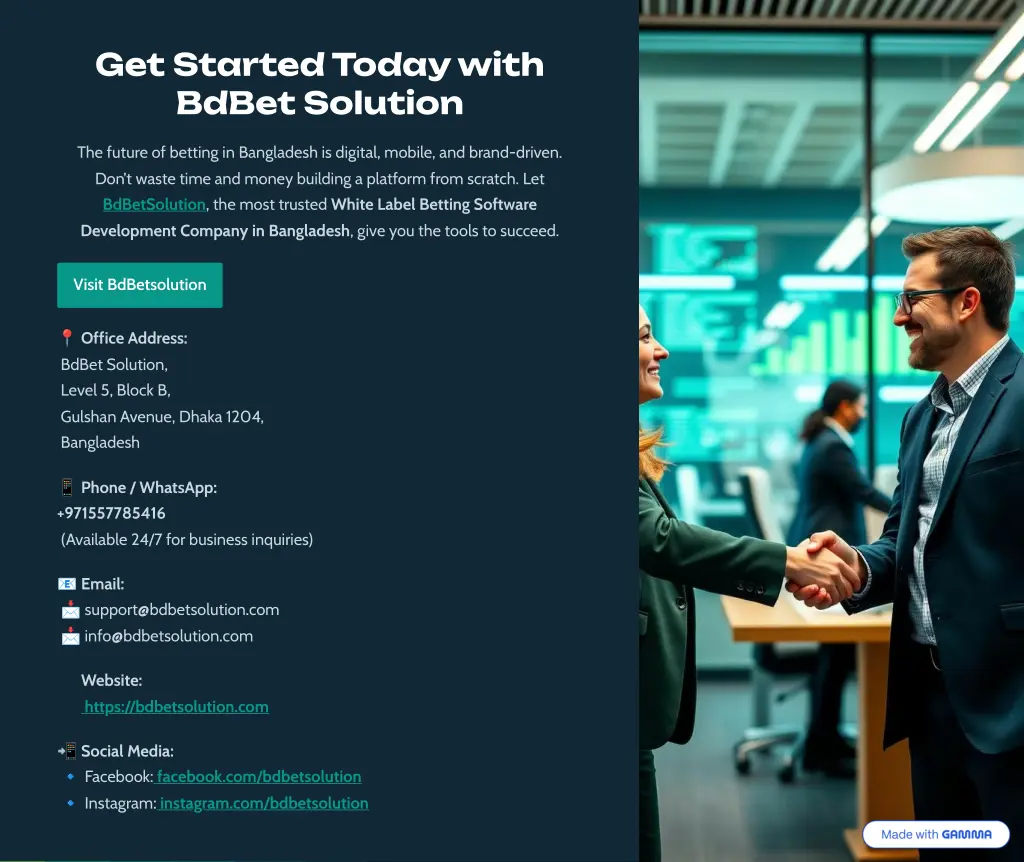 get started today with bdbet solution