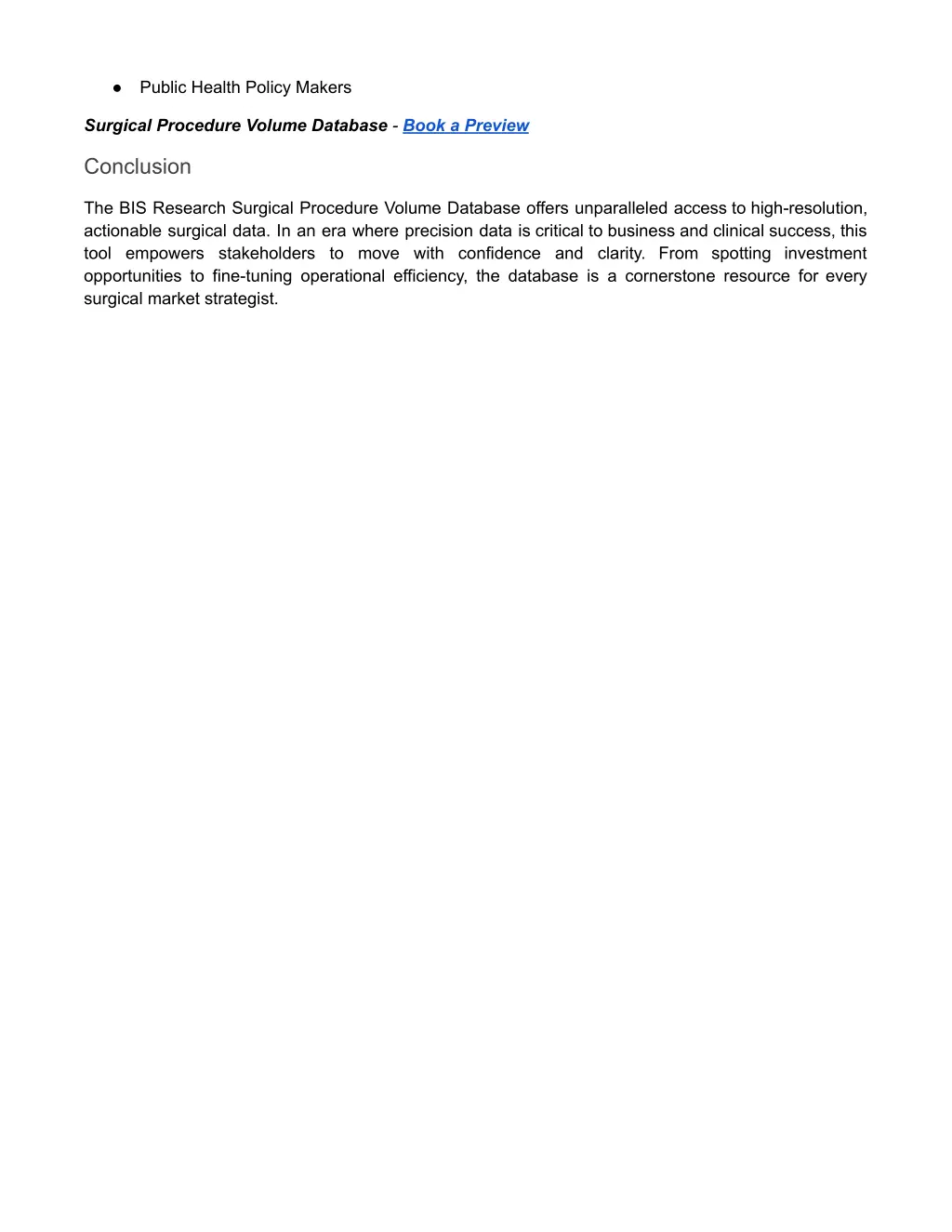 public health policy makers