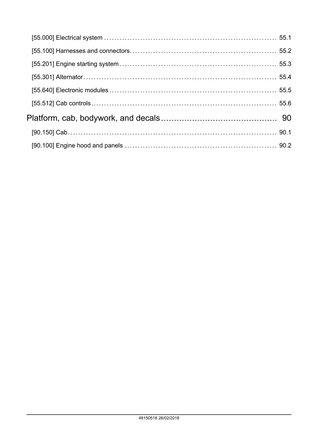 55 000 electrical system 55 1