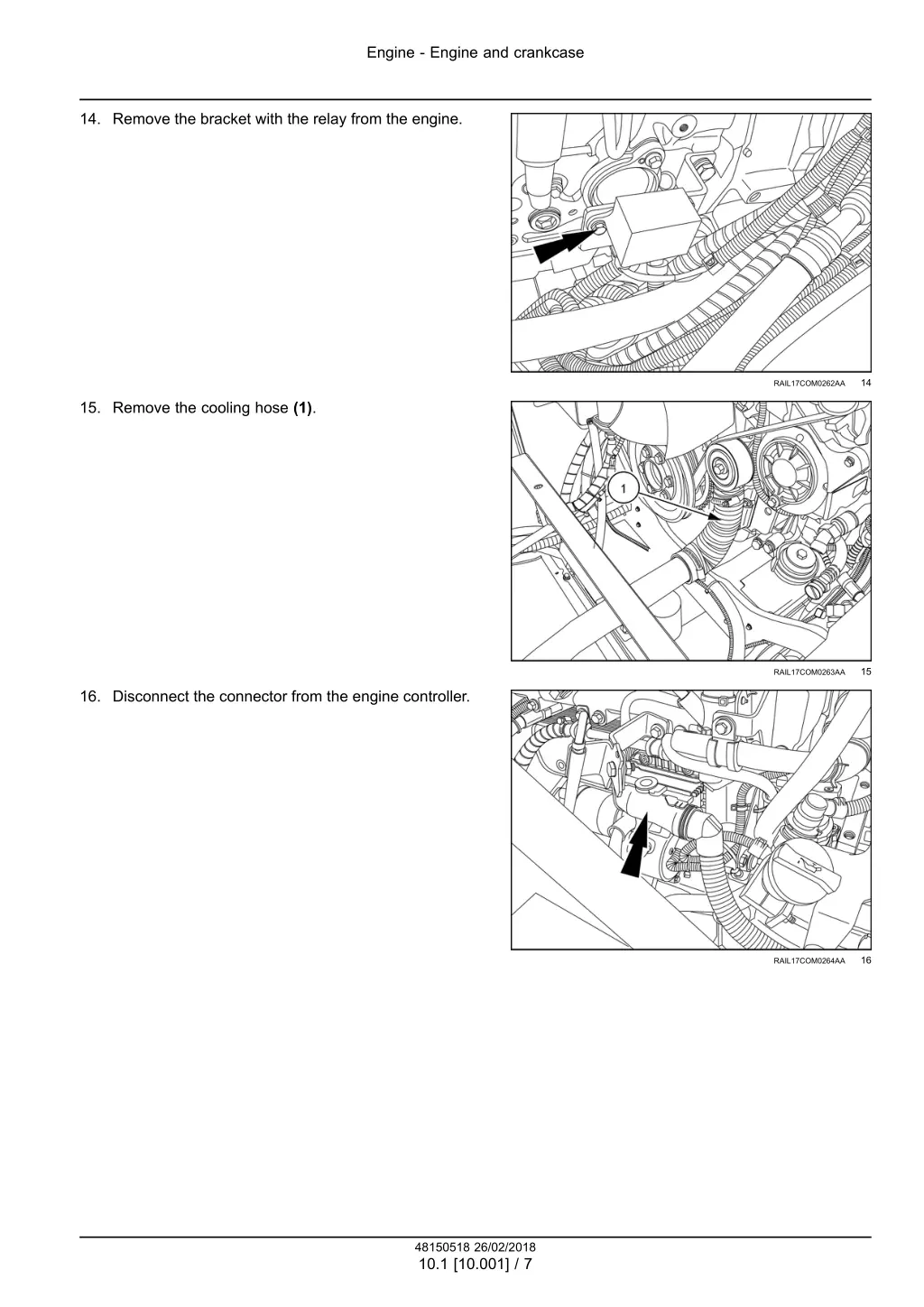 engine engine and crankcase 4