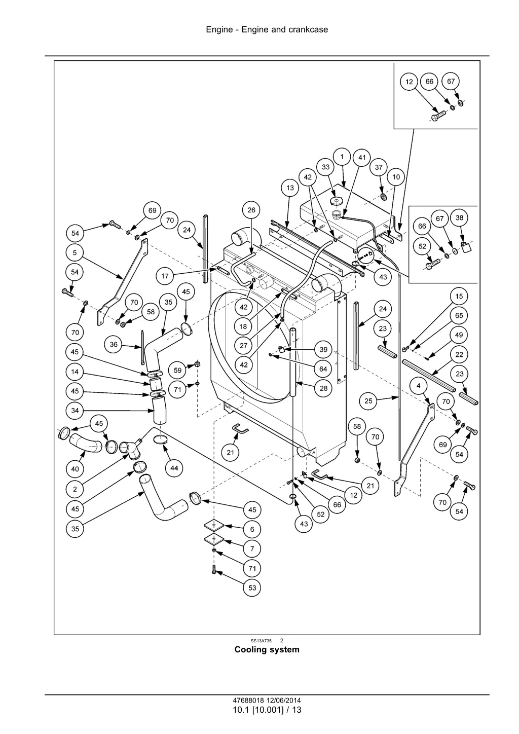 engine engine and crankcase 2
