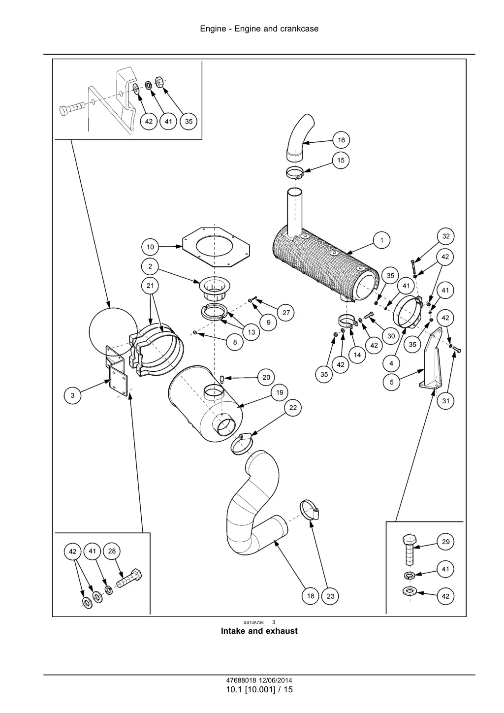 engine engine and crankcase 4