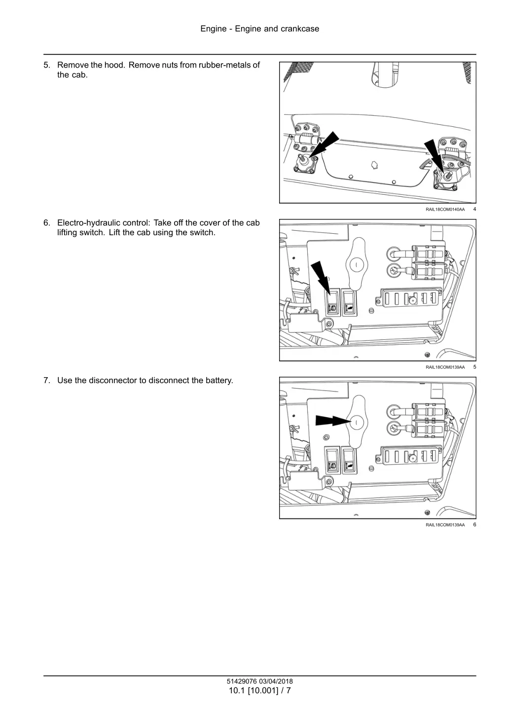 engine engine and crankcase 4