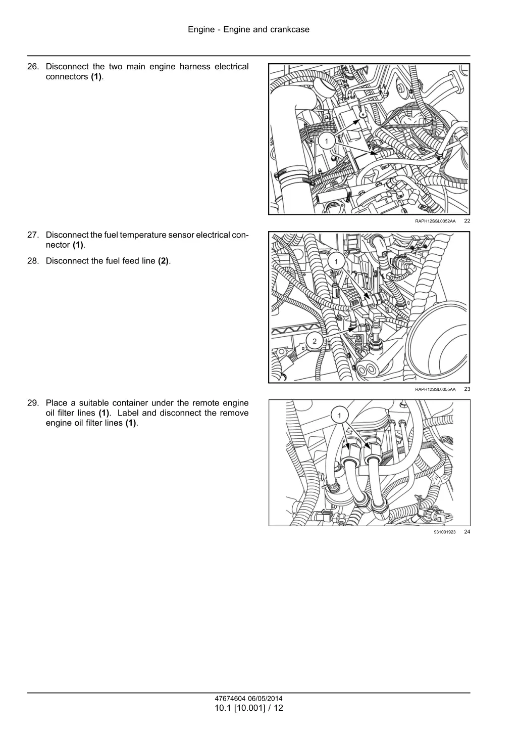 engine engine and crankcase 9