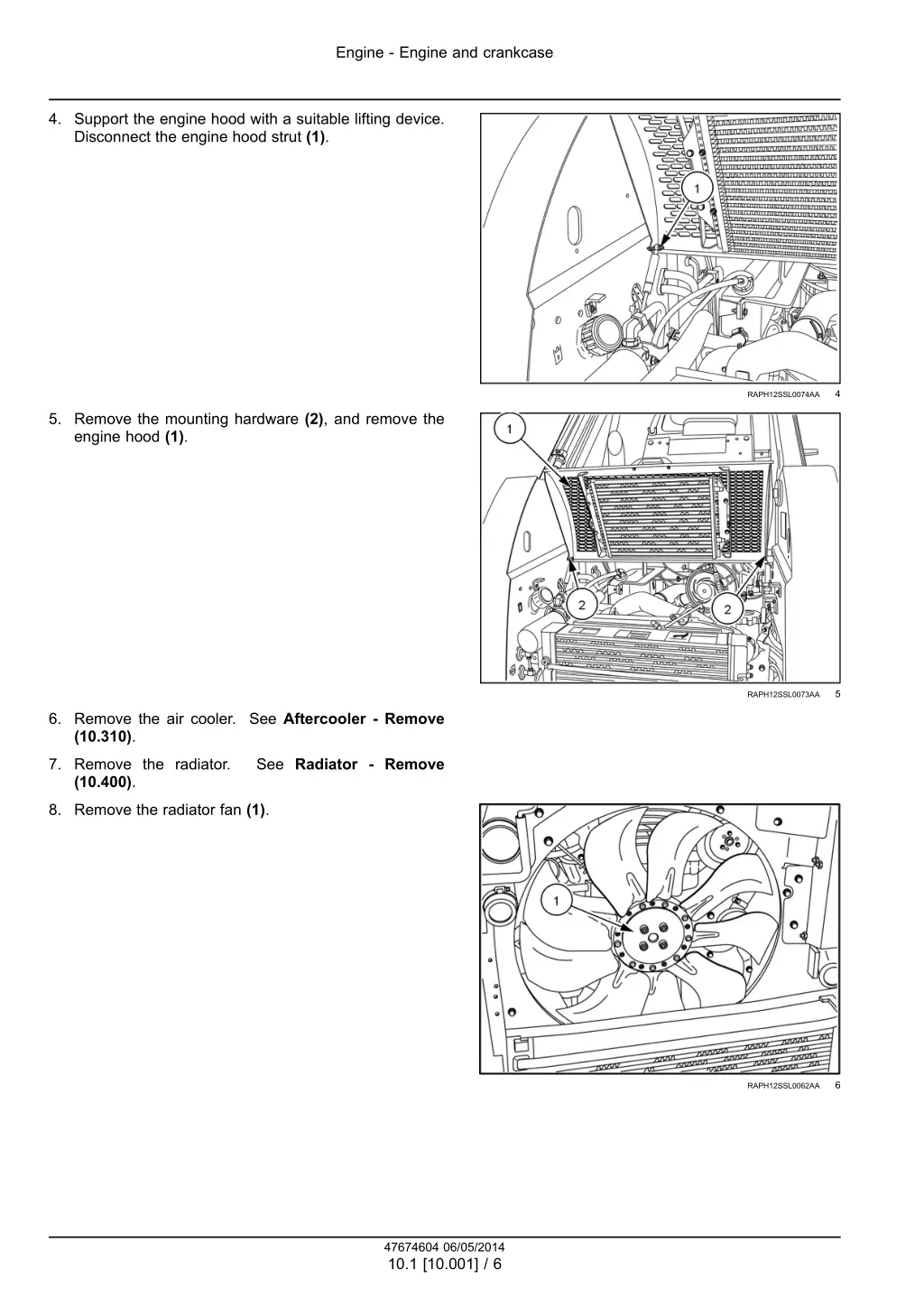 engine engine and crankcase 3