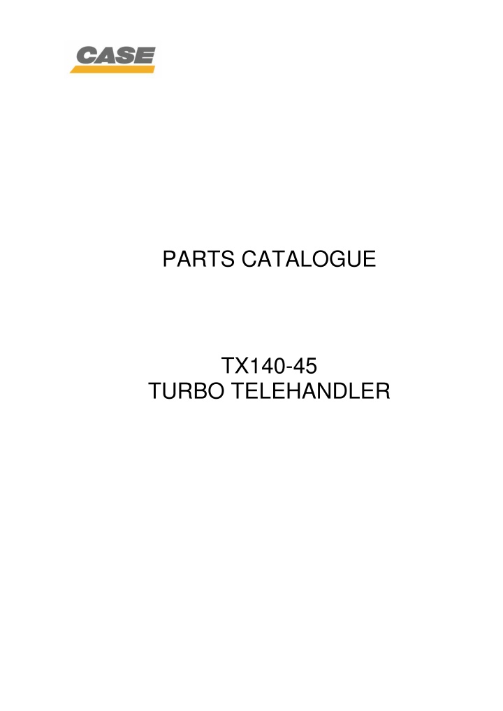 parts catalogue