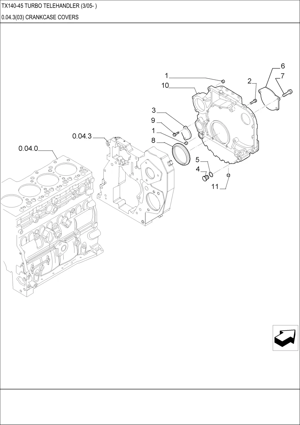 tx140 45 turbo telehandler 3 05 14
