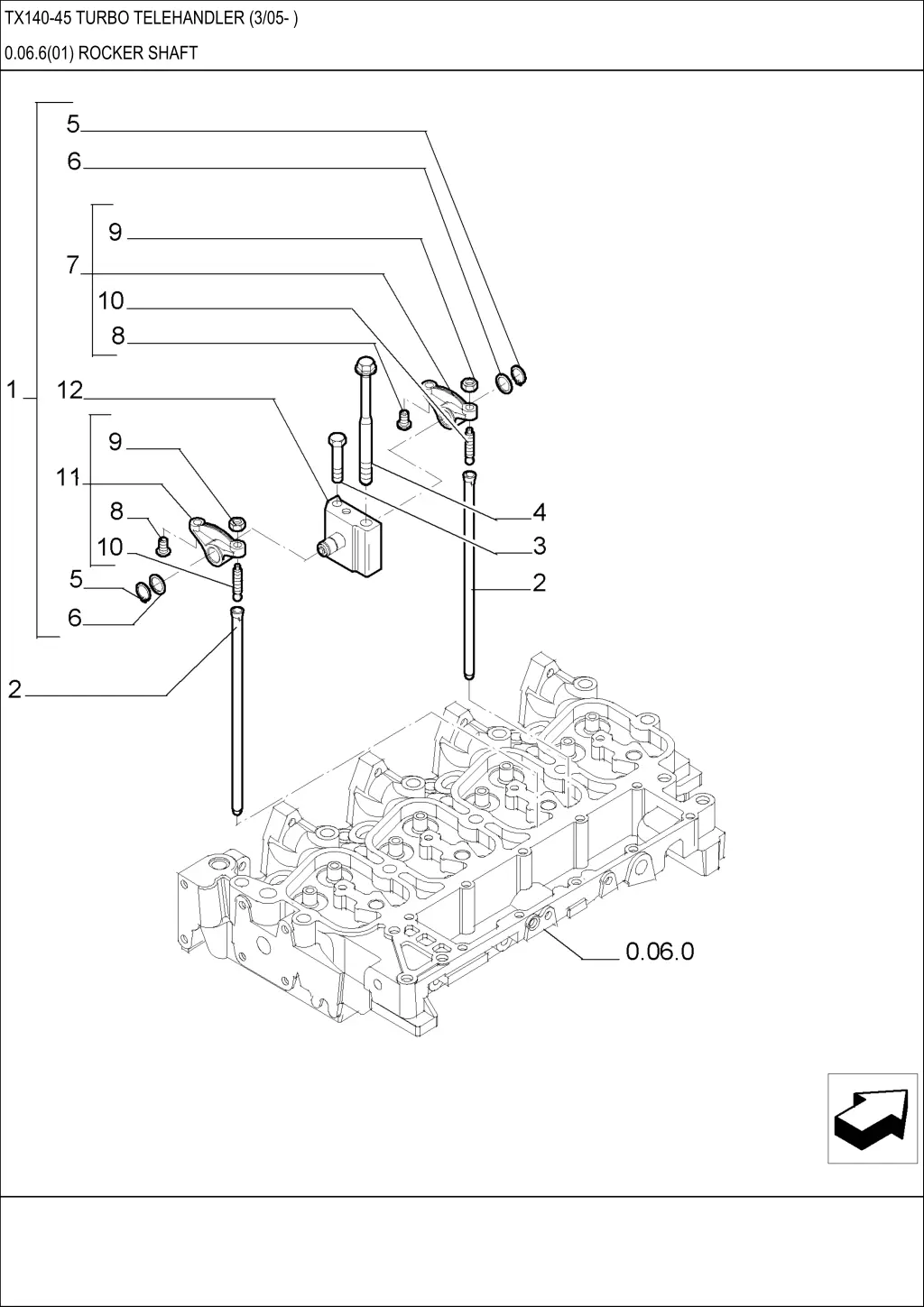 tx140 45 turbo telehandler 3 05 22