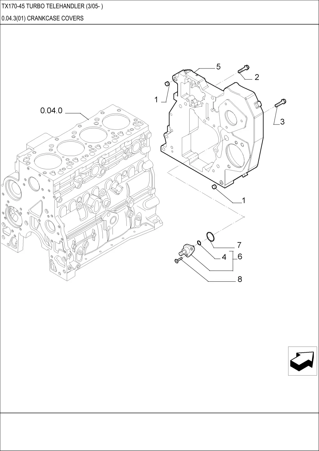 tx170 45 turbo telehandler 3 05 10