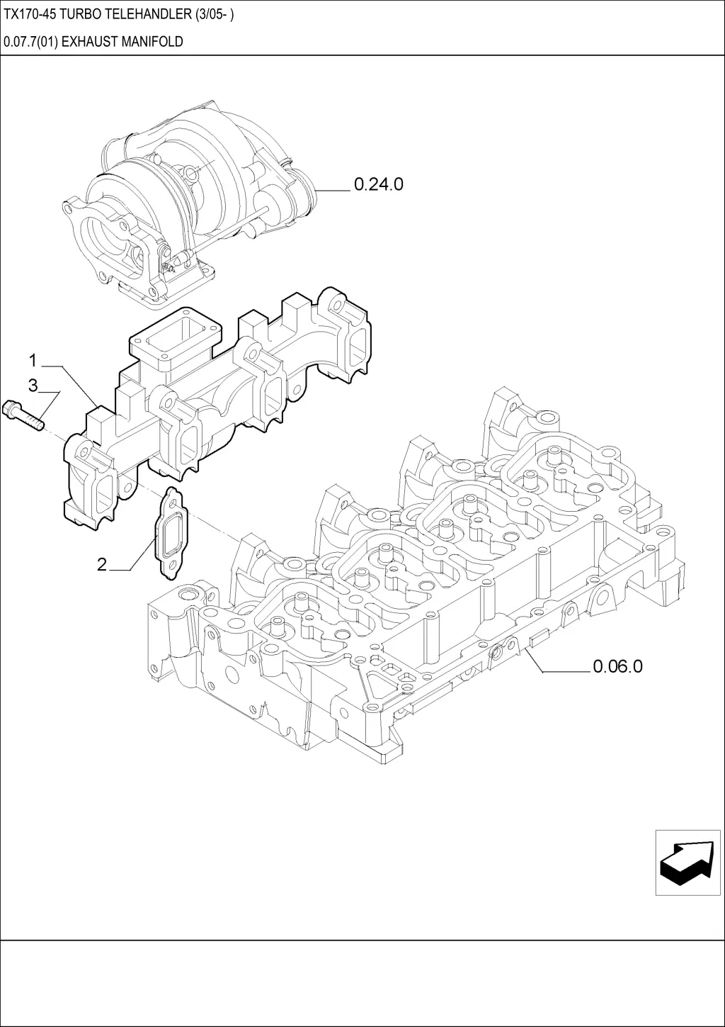 tx170 45 turbo telehandler 3 05 26