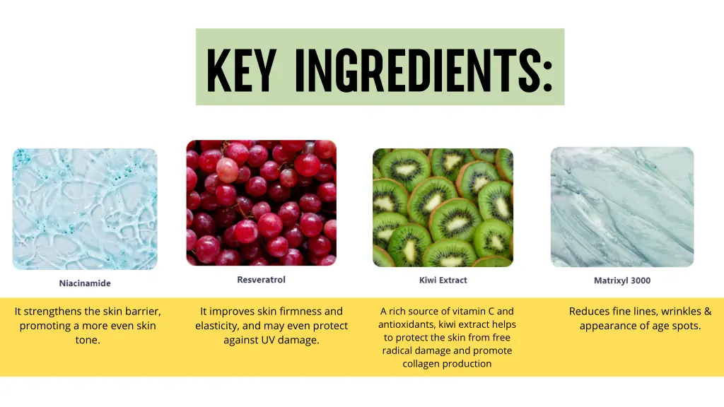 key ingredients