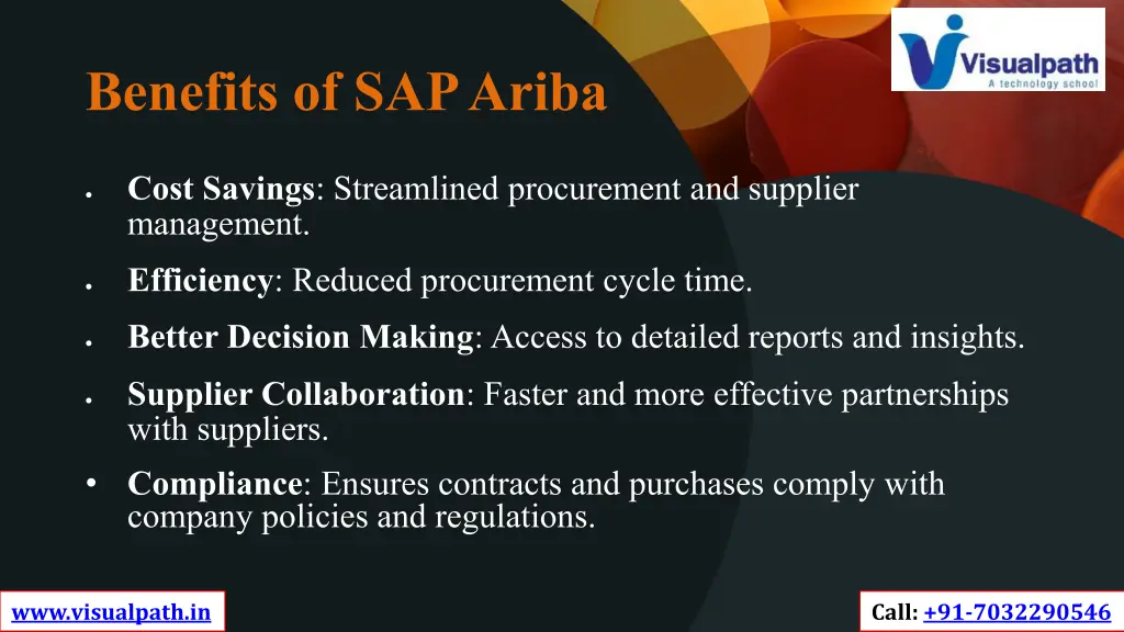 benefits of sap ariba