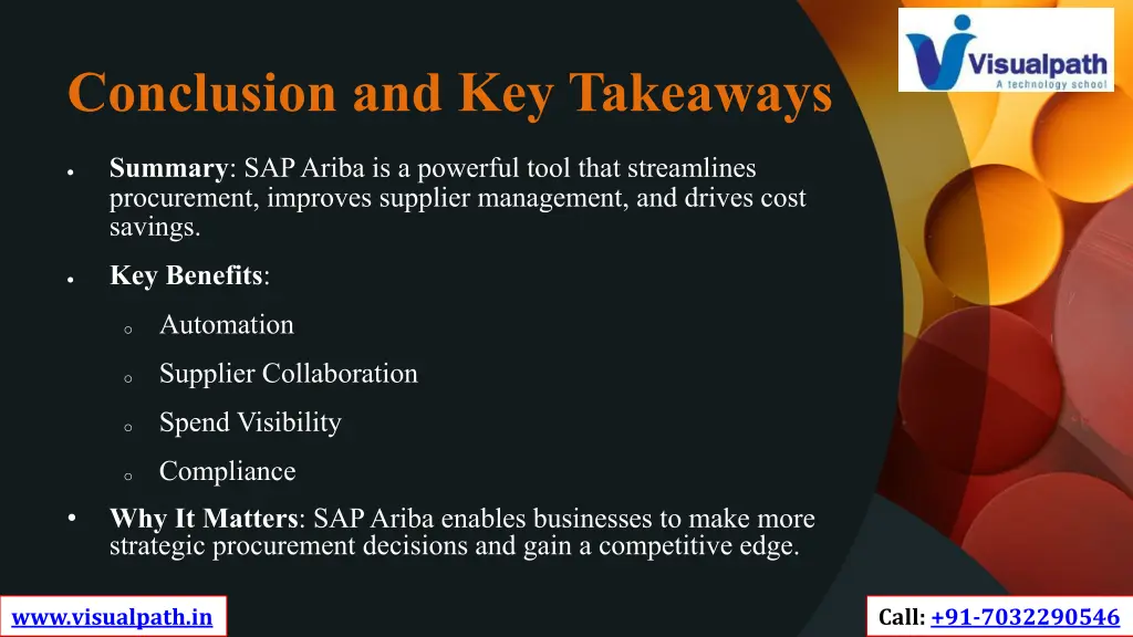 conclusion and key takeaways