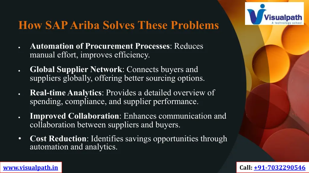 how sap ariba solves these problems