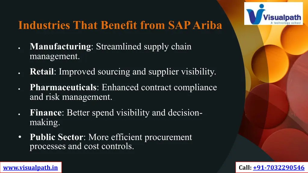 industries that benefit from sap ariba