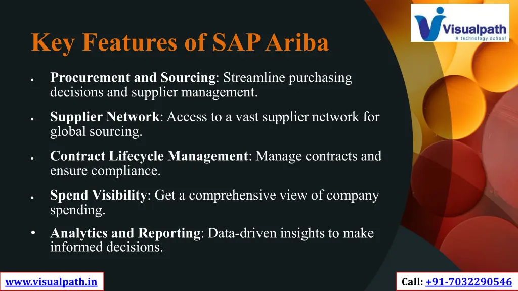 key features of sap ariba