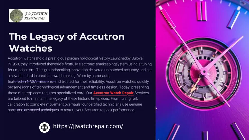 the legacy of accutron watches accutron