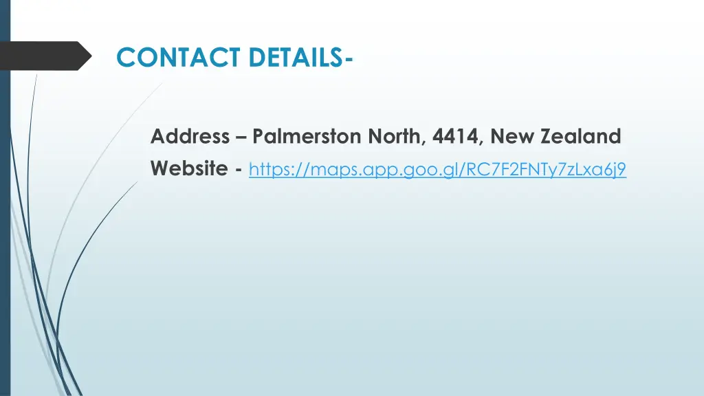 contact details
