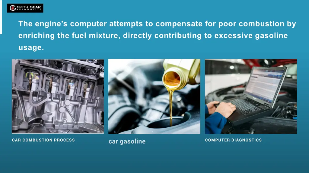 the engine s computer attempts to compensate