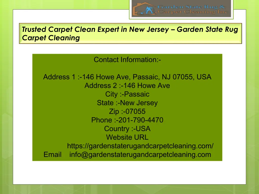 trusted carpet clean expert in new jersey garden 4