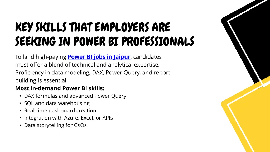 key skills that employers are seeking in power