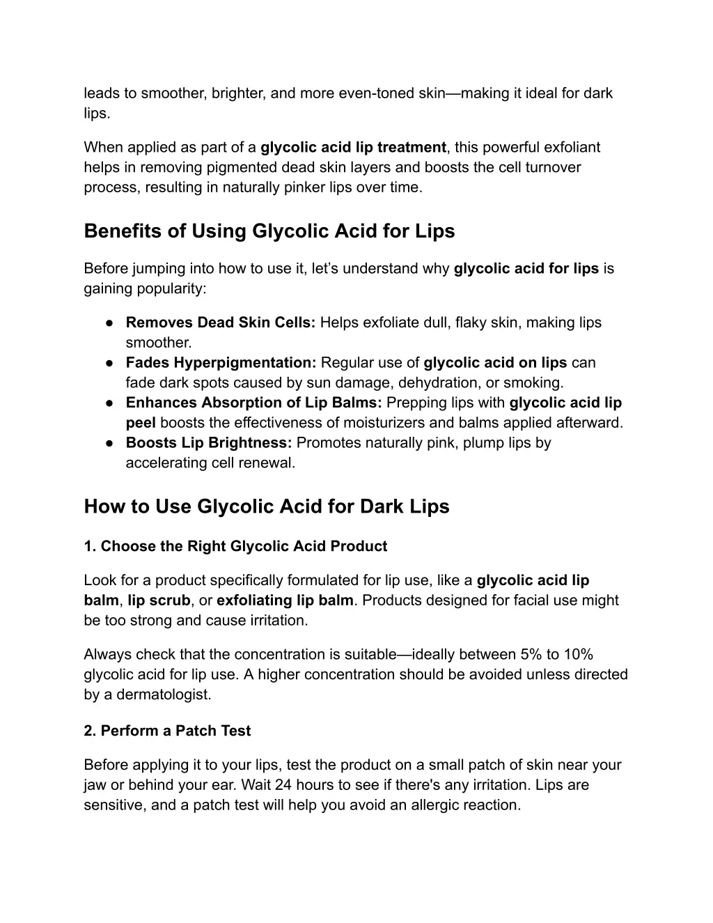 leads to smoother brighter and more even toned