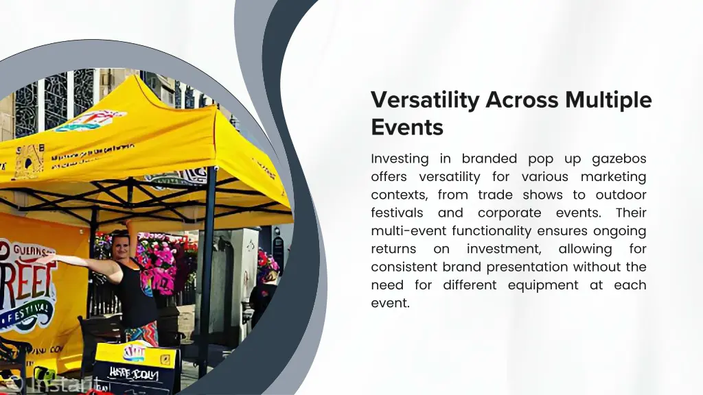 investing in branded pop up gazebos offers