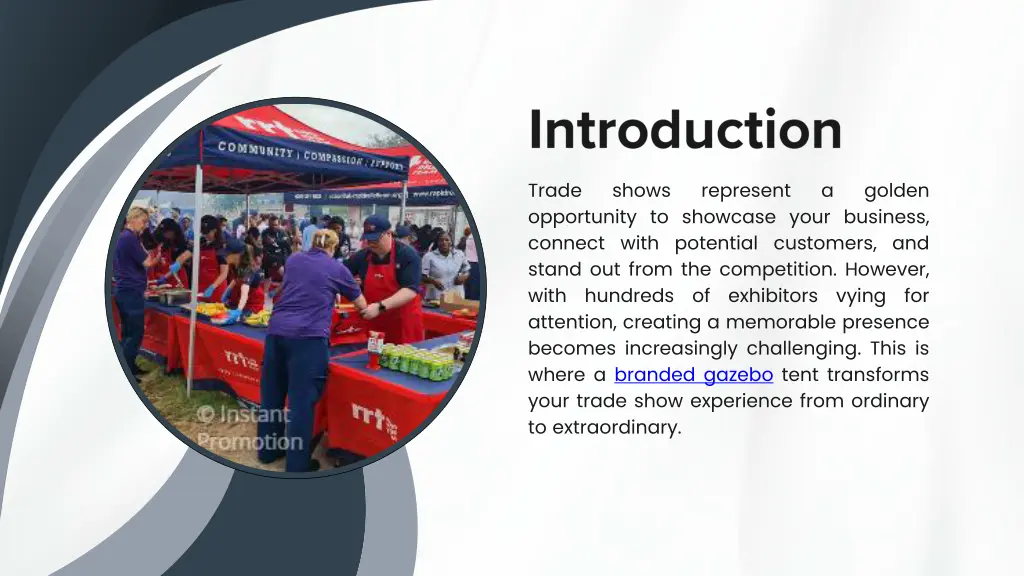 trade opportunity to showcase your business