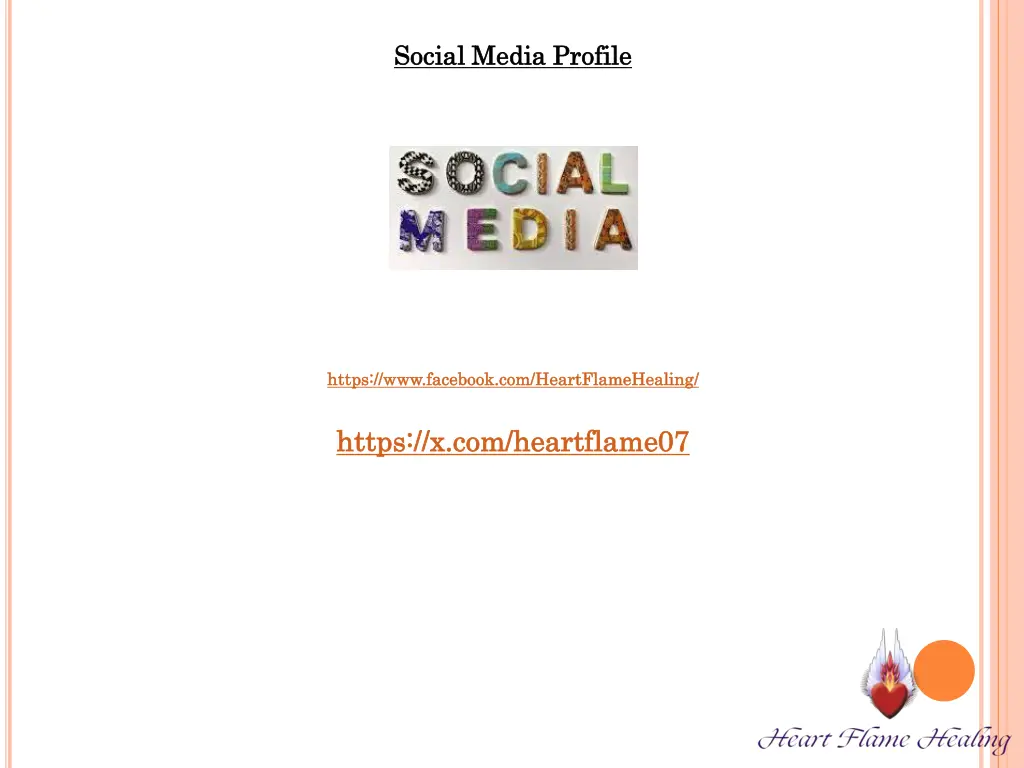 social media profile social media profile