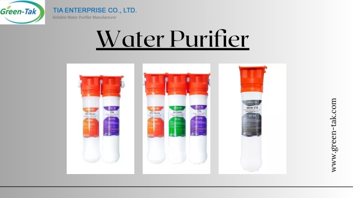 water purifier