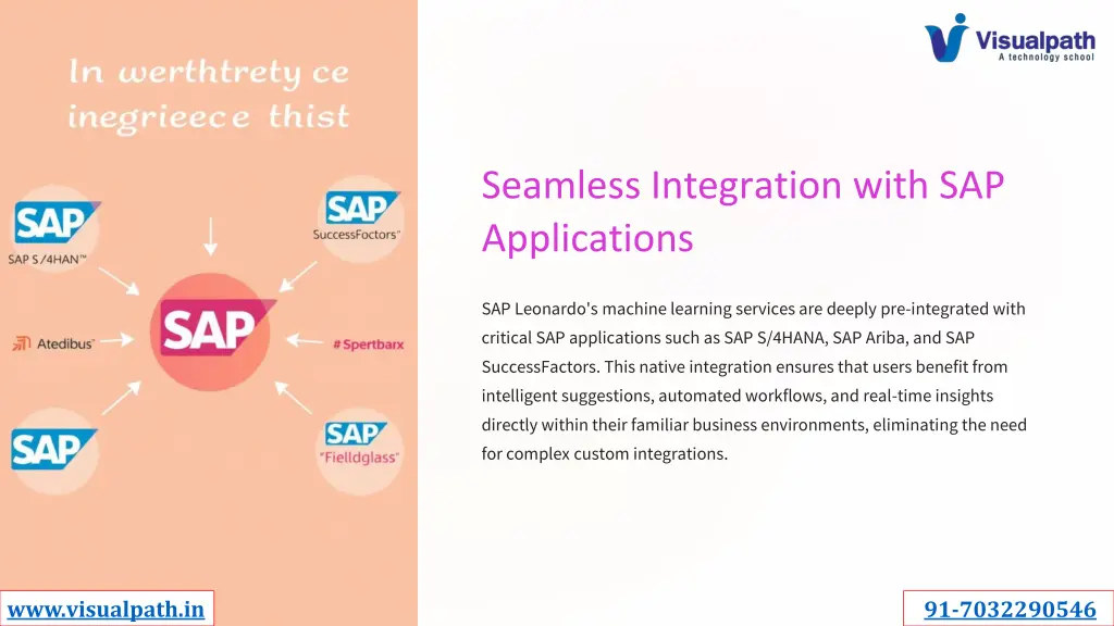 seamless integration with sap applications