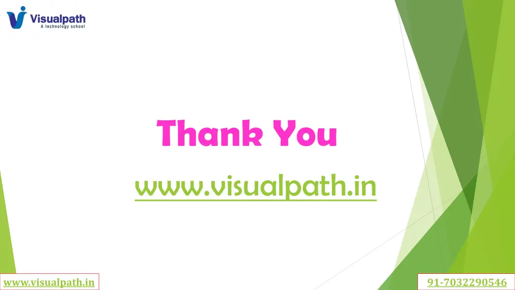 thank you www visualpath in