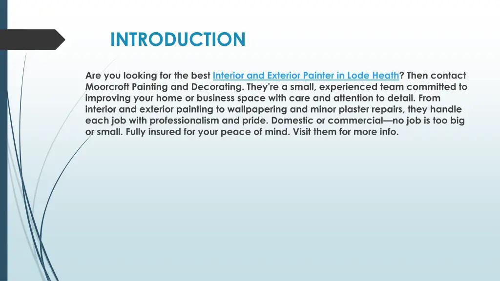 introduction