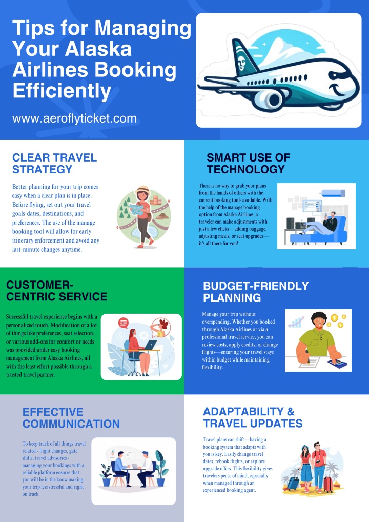 tips for managing your alaska airlines booking