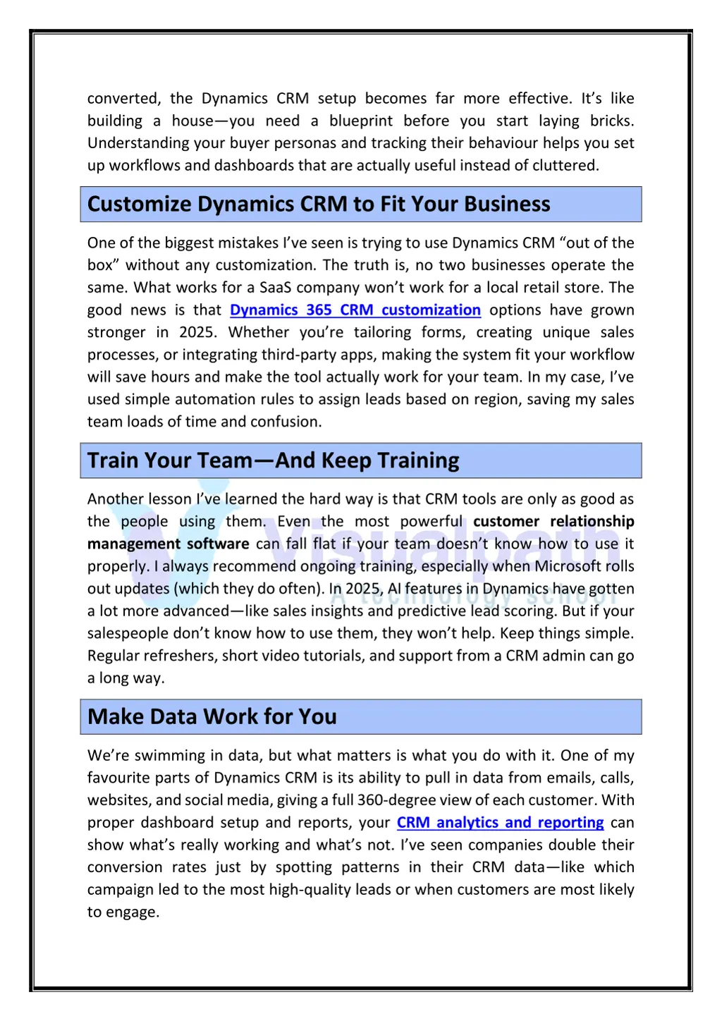 converted the dynamics crm setup becomes far more