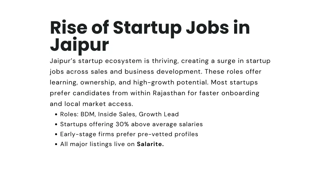 rise of startup jobs in jaipur jaipur s startup