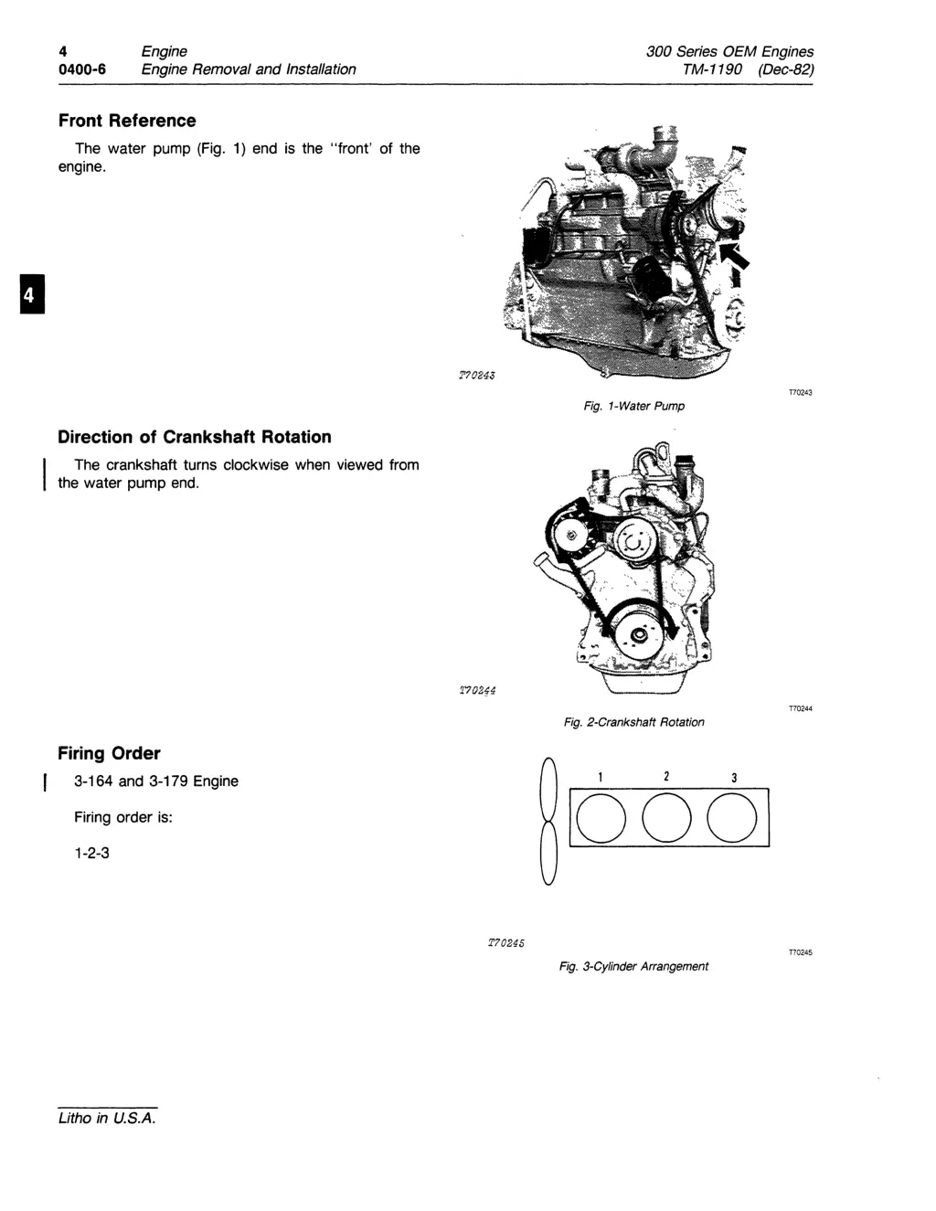 engine engine removal and installation