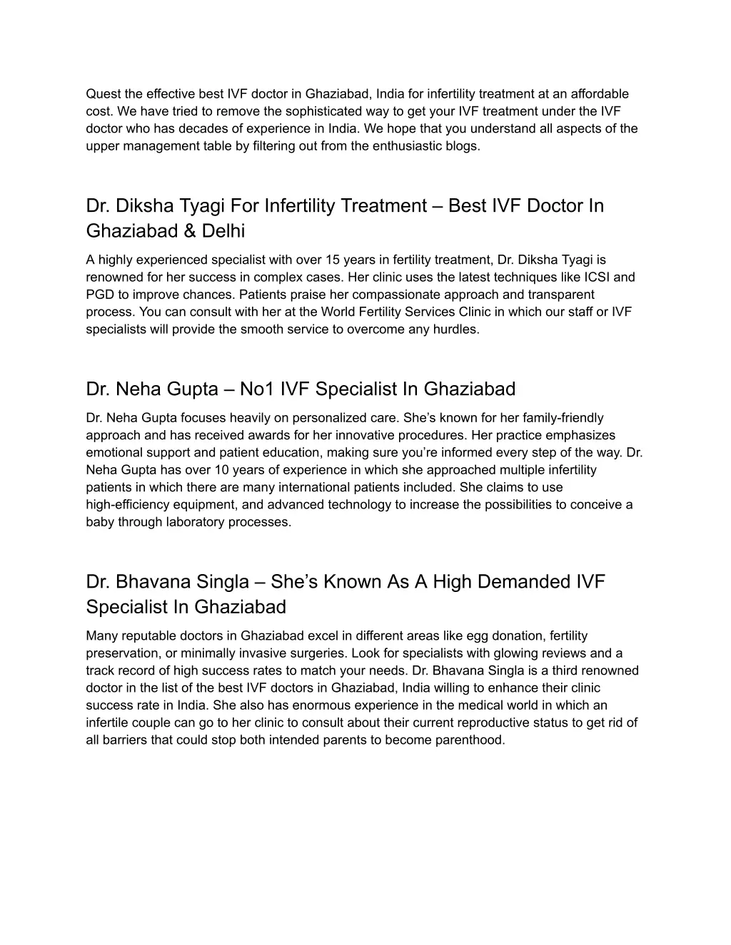 quest the effective best ivf doctor in ghaziabad