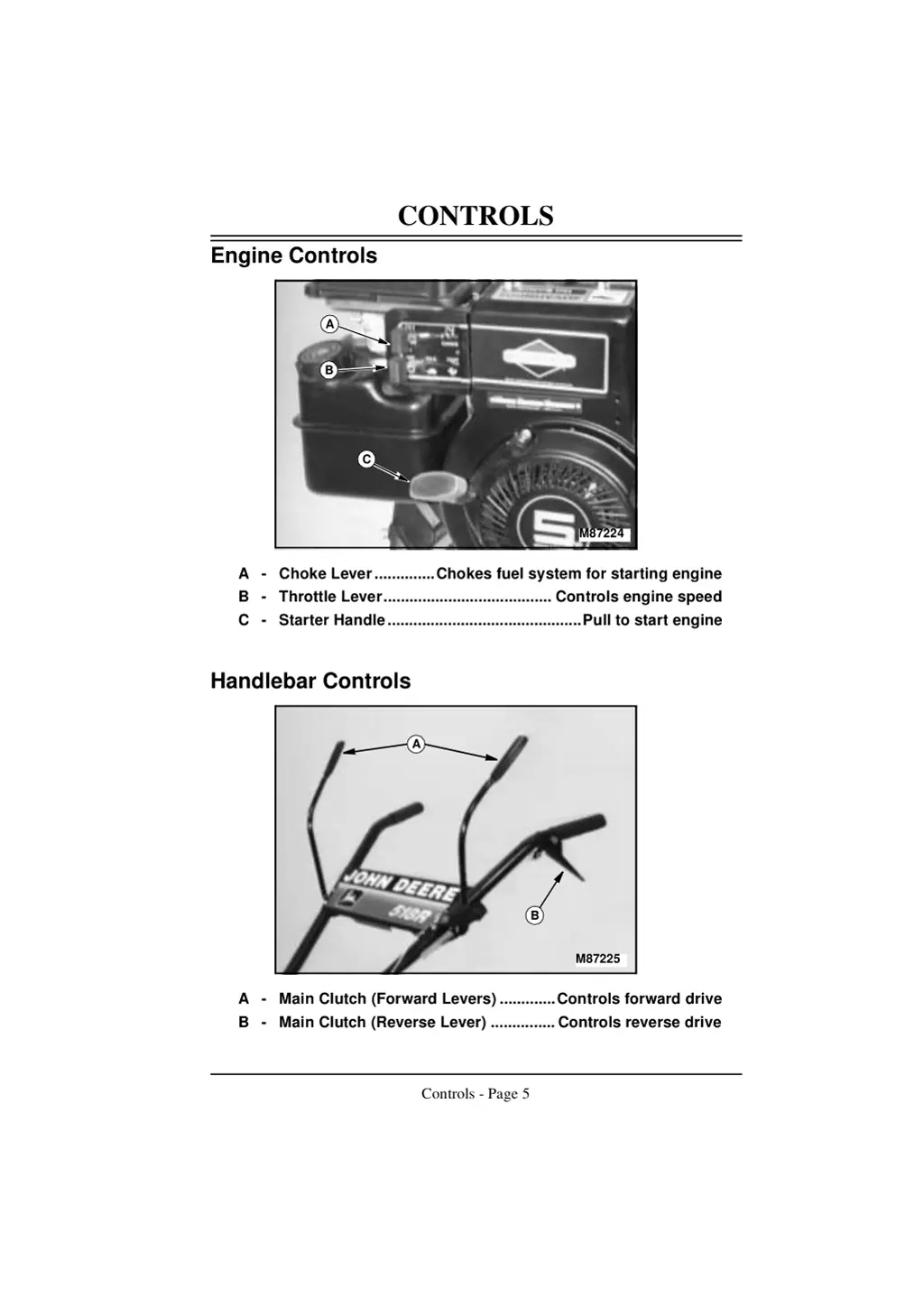 controls