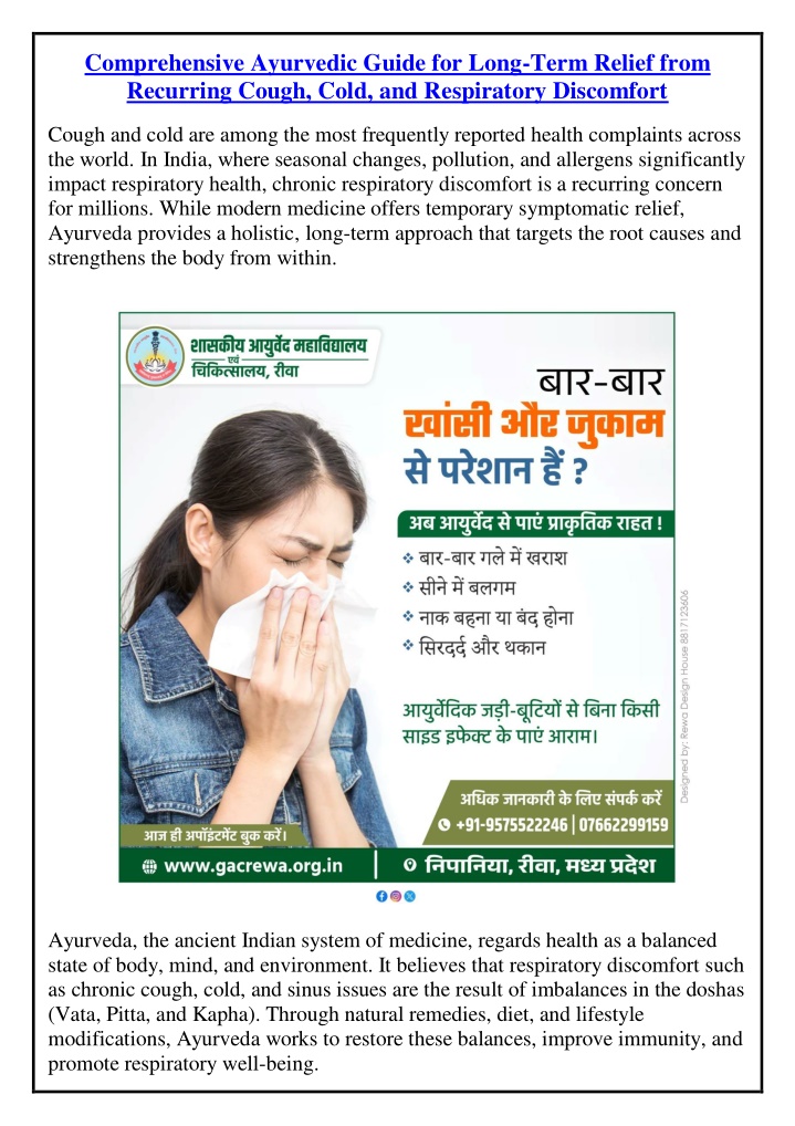 comprehensive ayurvedic guide for long term