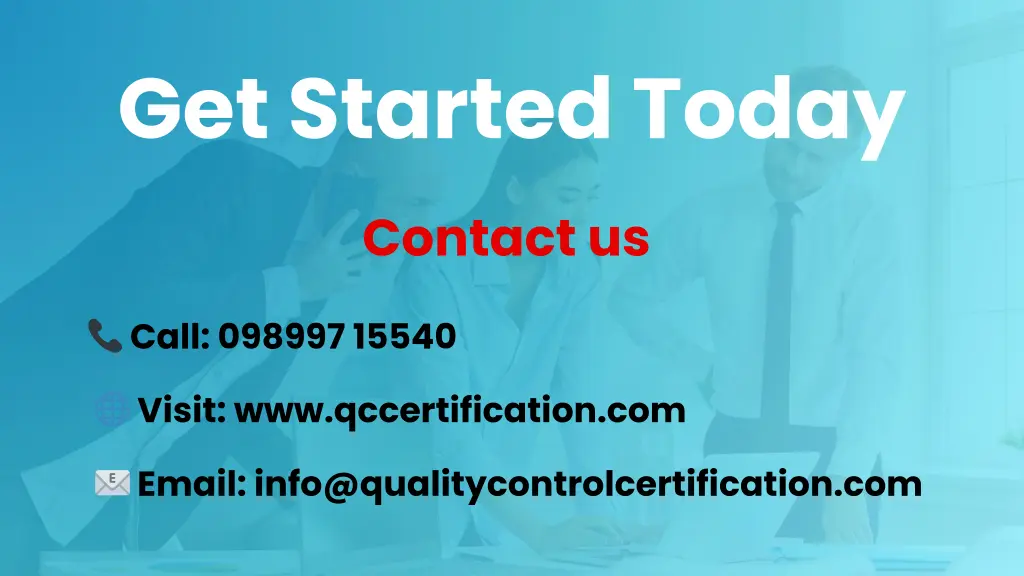get started today
