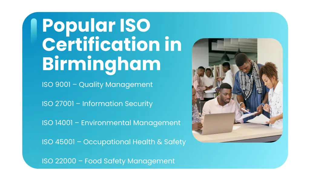 popular iso certification in birmingham iso 9001