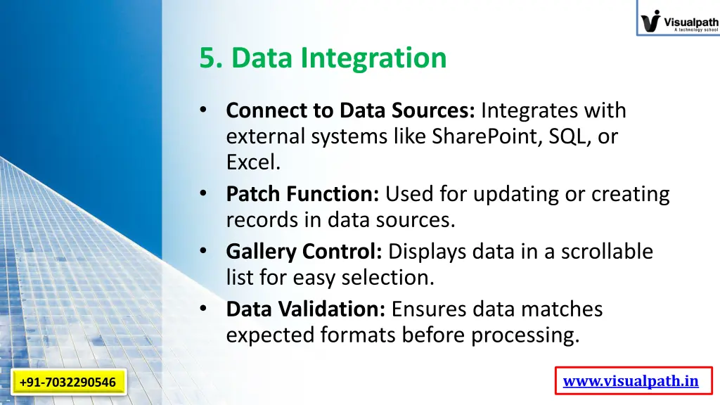 5 data integration