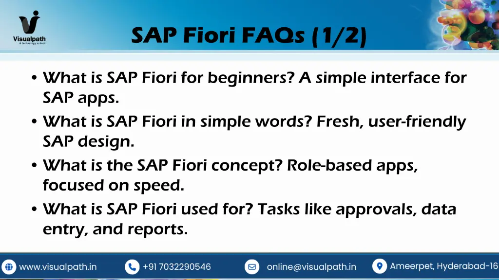 sap fiori faqs 1 2
