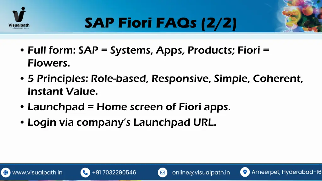 sap fiori faqs 2 2