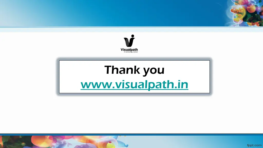 thank you www visualpath in